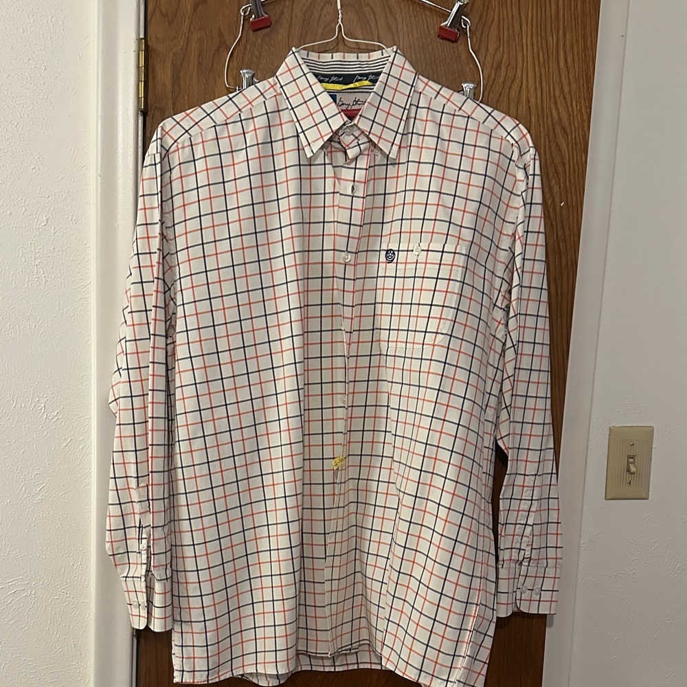 George Strait Wrangler long sleeve button up shirt